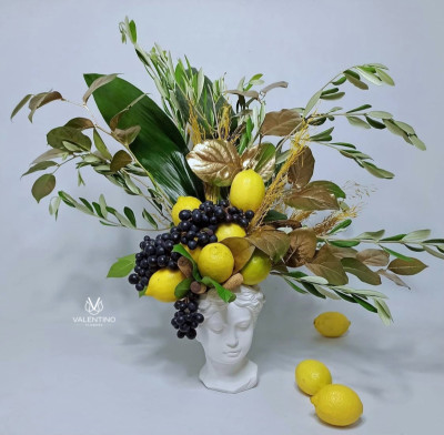 Лимонно-виноградная композиция