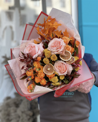 "Orange" bouquet